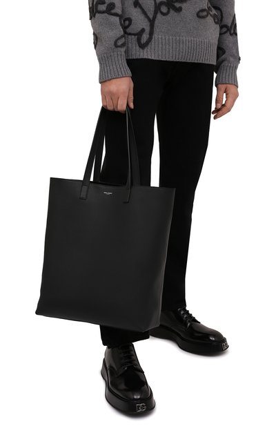 Кожаная сумка-шопер bold SAINT LAURENT, арт. 676657/B680N, фото 2