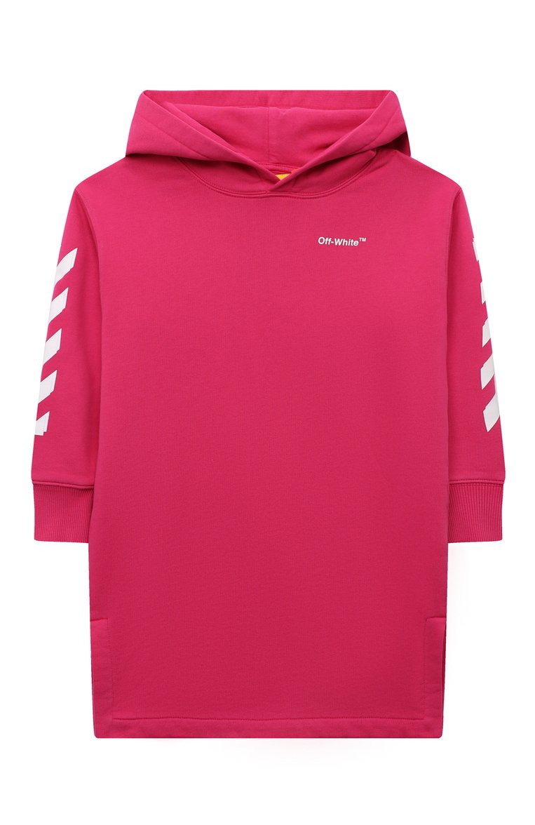 Хлопковое платье OFF-WHITE, арт. OGDB002F22FLE0013201, фото 1