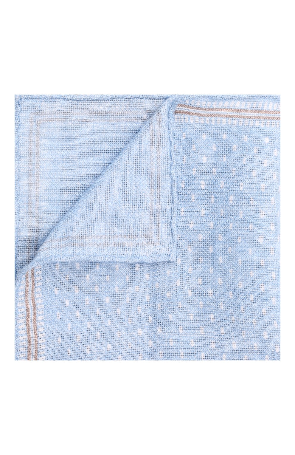 Платок изо льна и хлопка BRUNELLO CUCINELLI, арт. MW8860091, фото 1