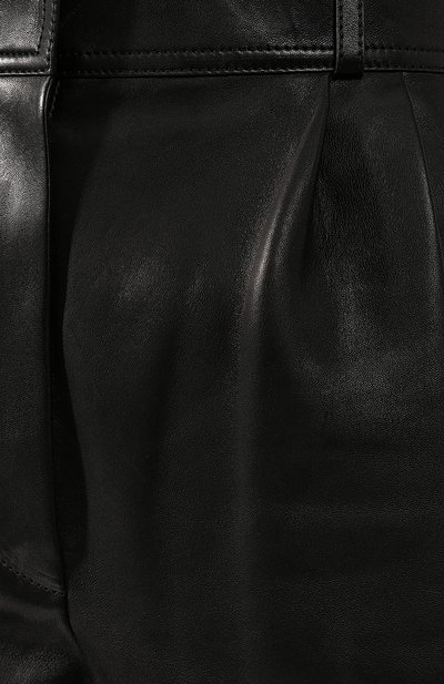 Кожаные брюки ALEXANDER MCQUEEN, арт. 610858/Q5AC2, фото 5