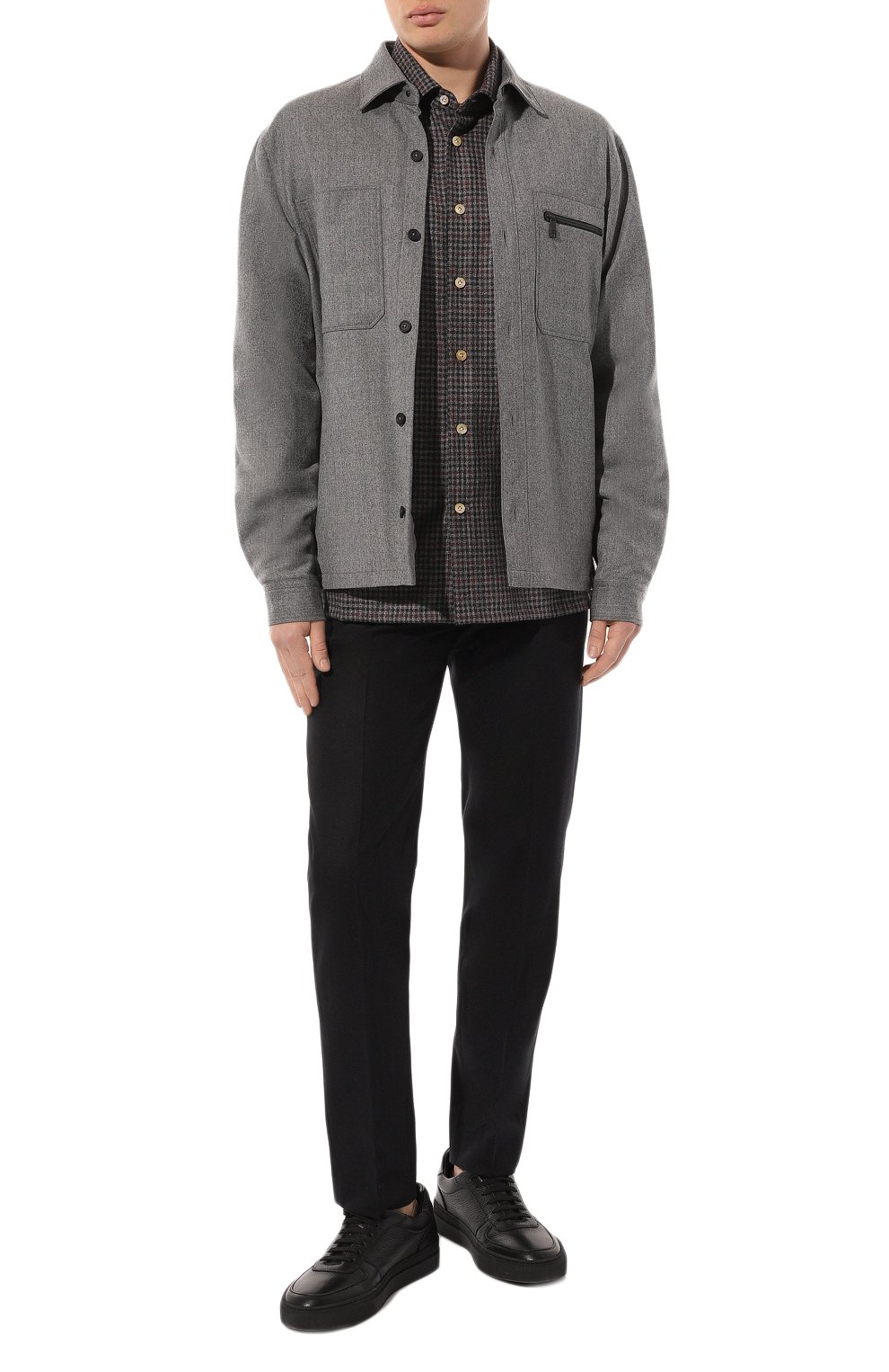 Шерстяная куртка-рубашка ZEGNA, арт. UCV01A6/S0TM2, фото 2