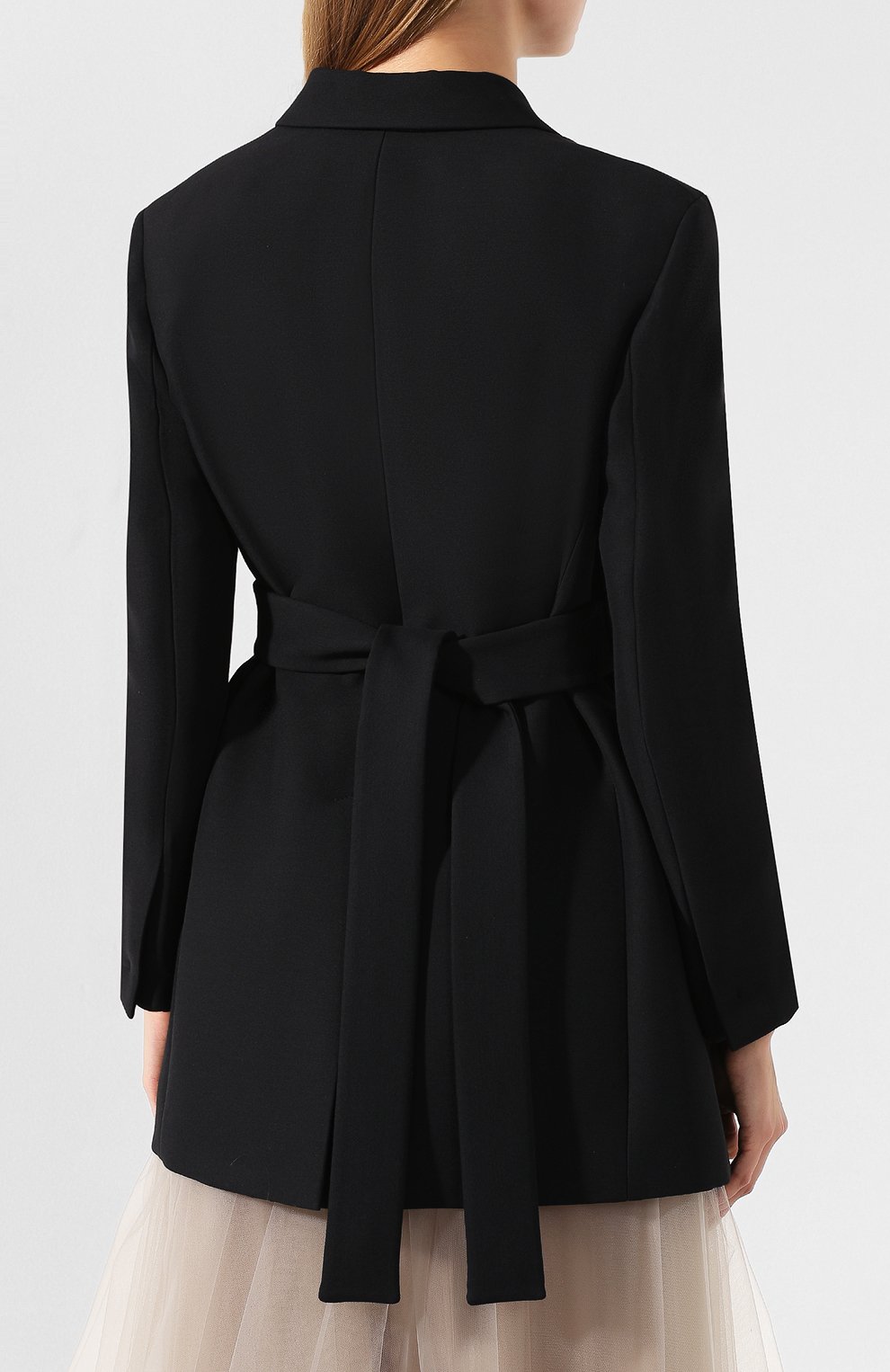 Жакет из смеси шелка и шерсти VALENTINO, арт. SB0CE1N04W0, фото 4
