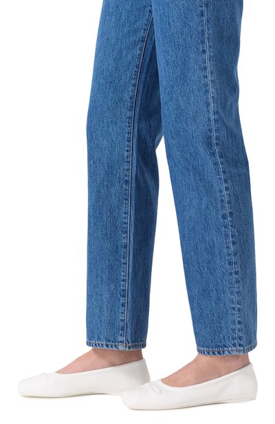 Кожаные балетки little bow MARNI, арт. BAMS004700/P3628, фото 3