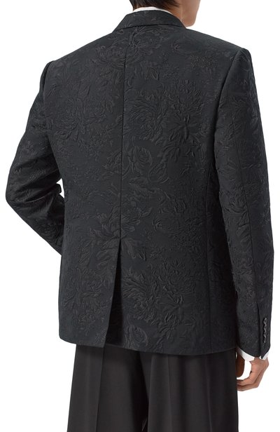 Пиджак из хлопка и шелка DOLCE & GABBANA, арт. G2TV8T/HJMRF, фото 4