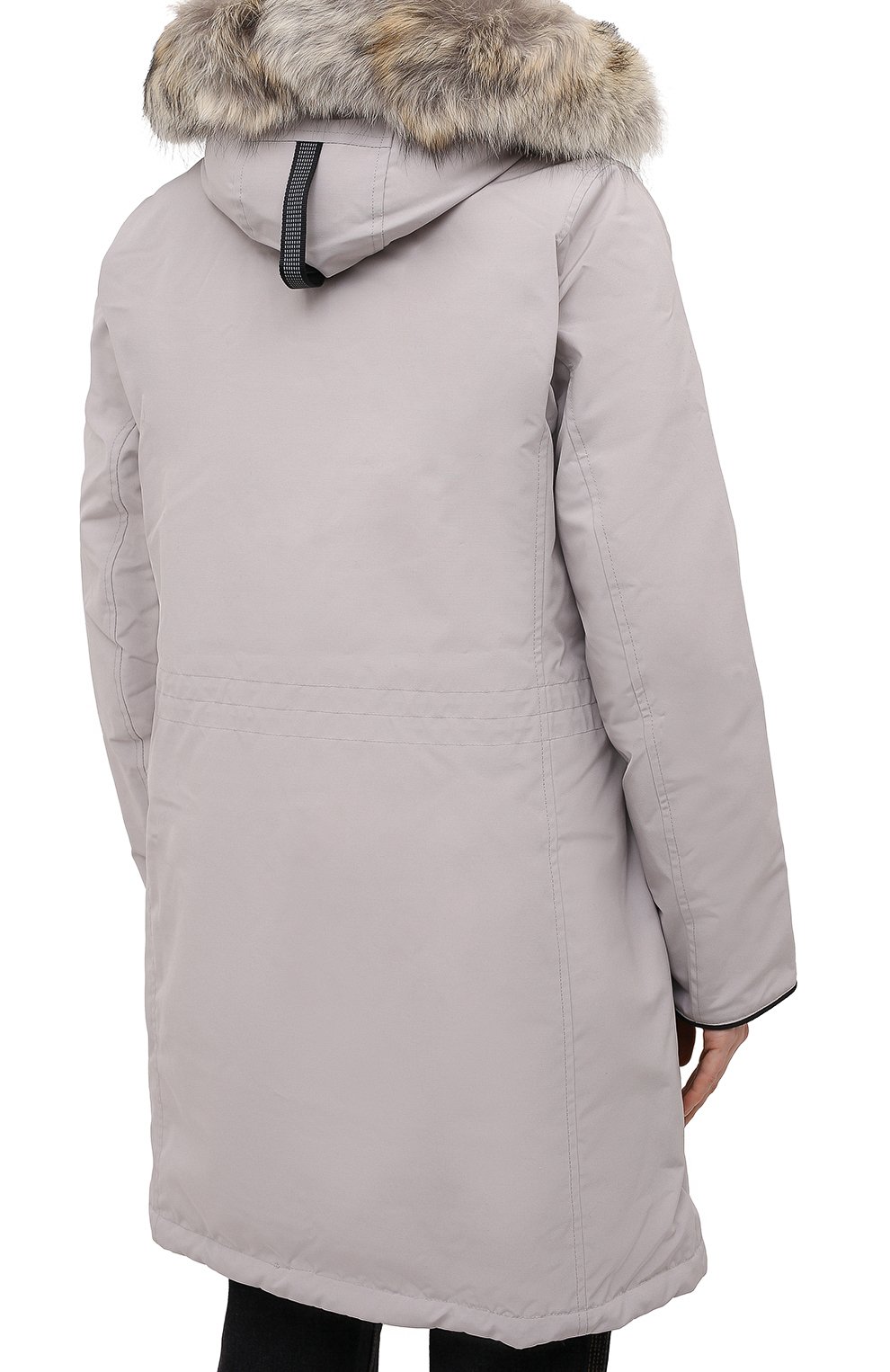 Пуховая парка CANADA GOOSE серого цвета по цене 140500 руб., арт. 6555L, фото 4 Пуховая парка CANADA GOOSE, арт. 6555L, фото 4