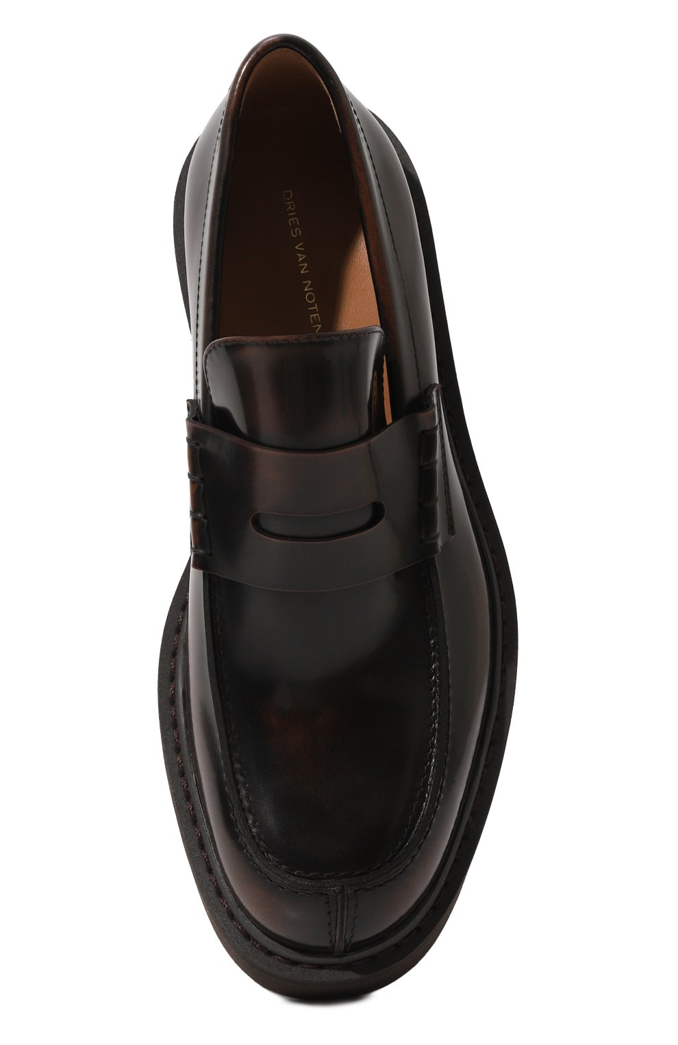 Кожаные пенни-лоферы DRIES VAN NOTEN, арт. WW232-772, фото 6