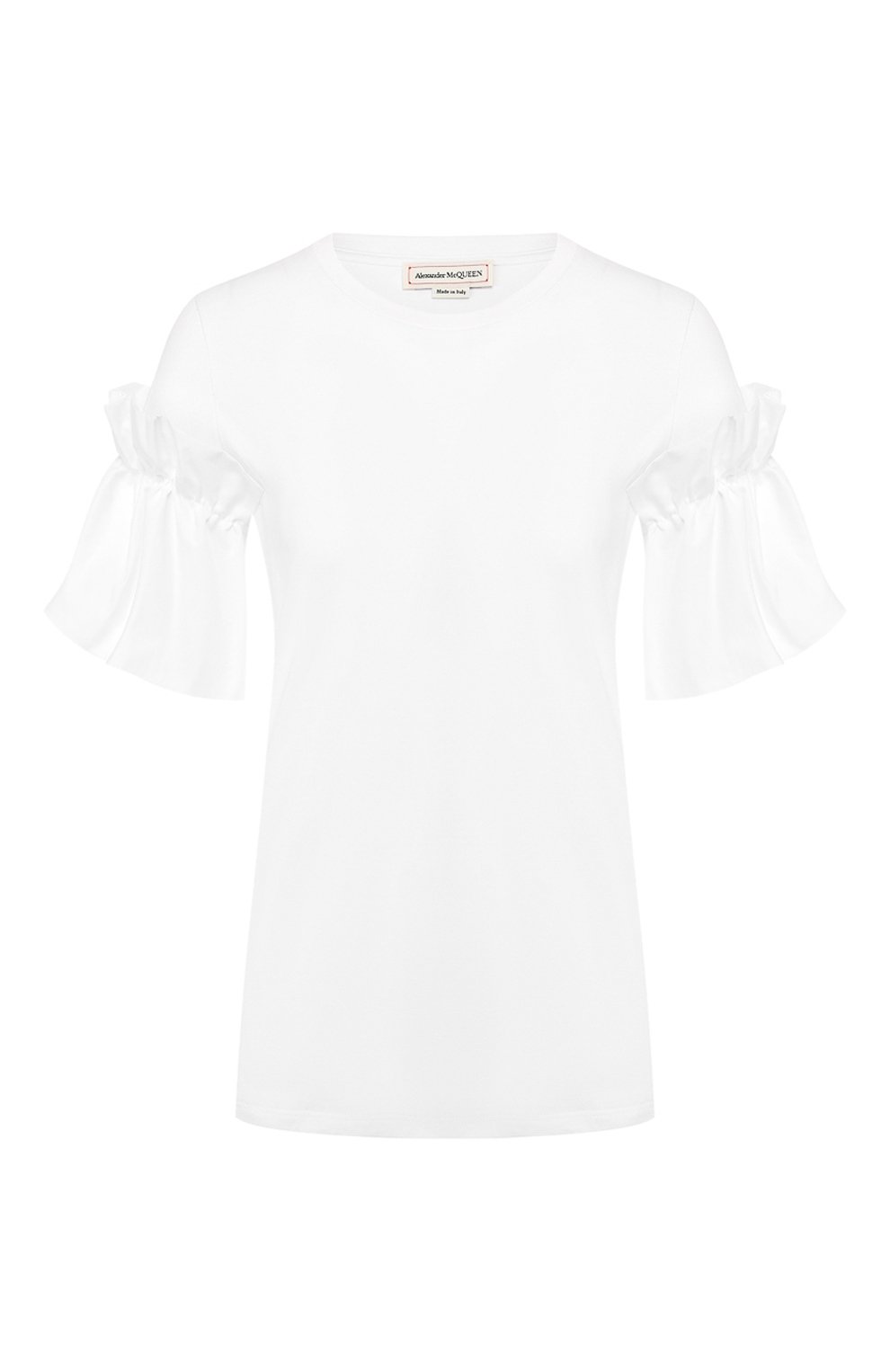 Хлопковая футболка ALEXANDER MCQUEEN, арт. 607097/QLAAA, фото 1