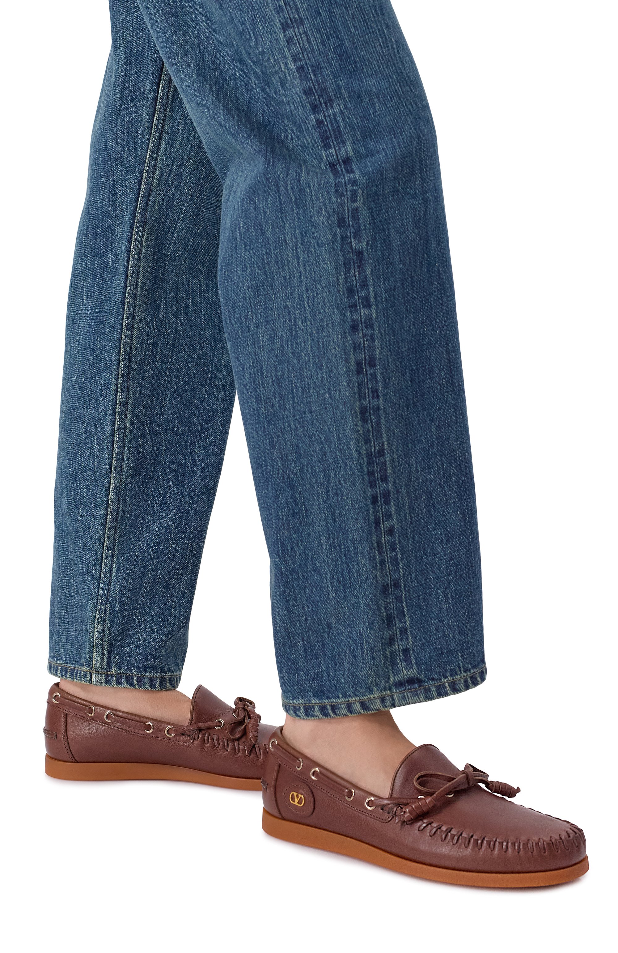 Кожаные топсайдеры palm avenue VALENTINO, арт. 7W2S0MW1/PNJ, фото 2