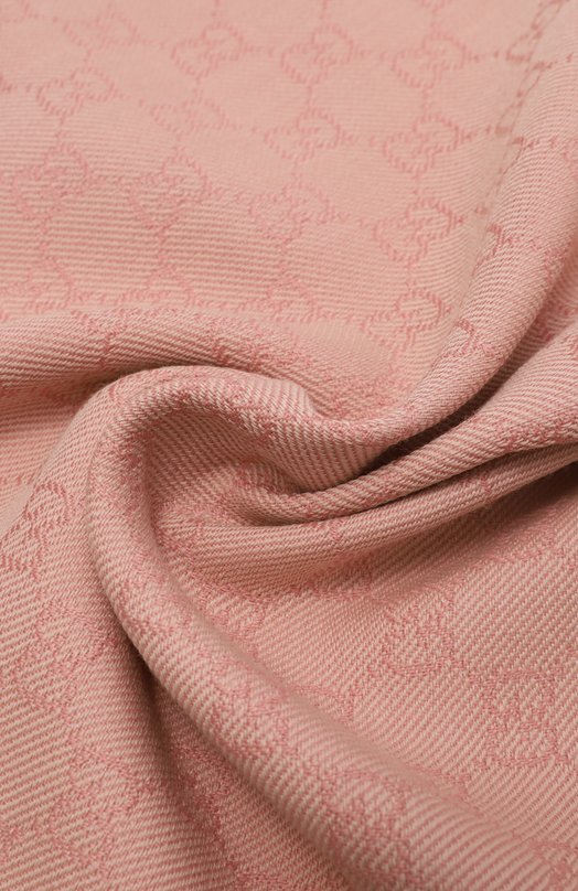 Шерстяной шарф Gucci 848507/3G200 Розовый  848507/3G200 Фото 3