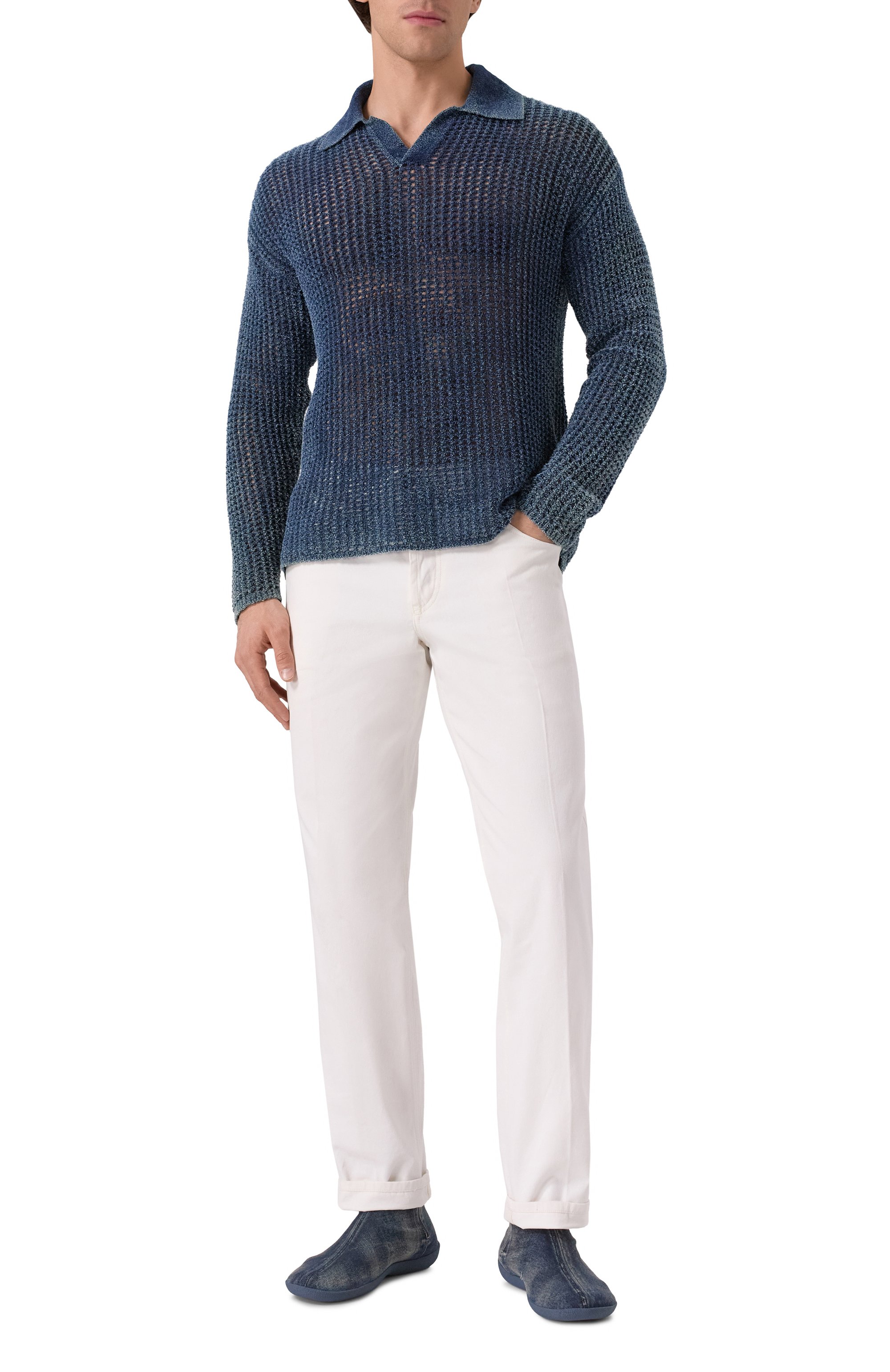 Хлопковое поло DIESEL, арт. A17534/0CBDP, фото 2