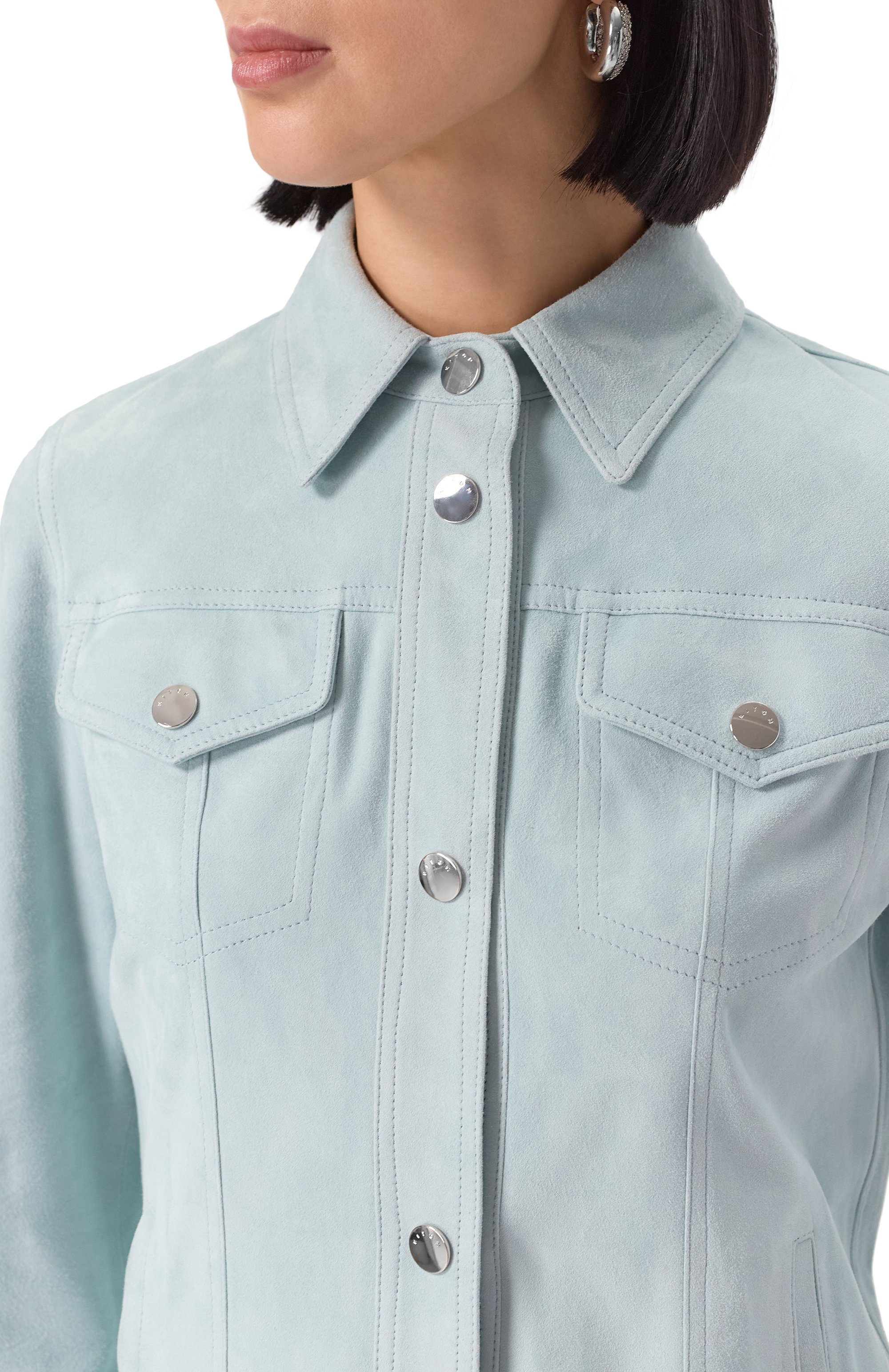 Замшевая куртка KITON, арт. D59572K0918F03, фото 5