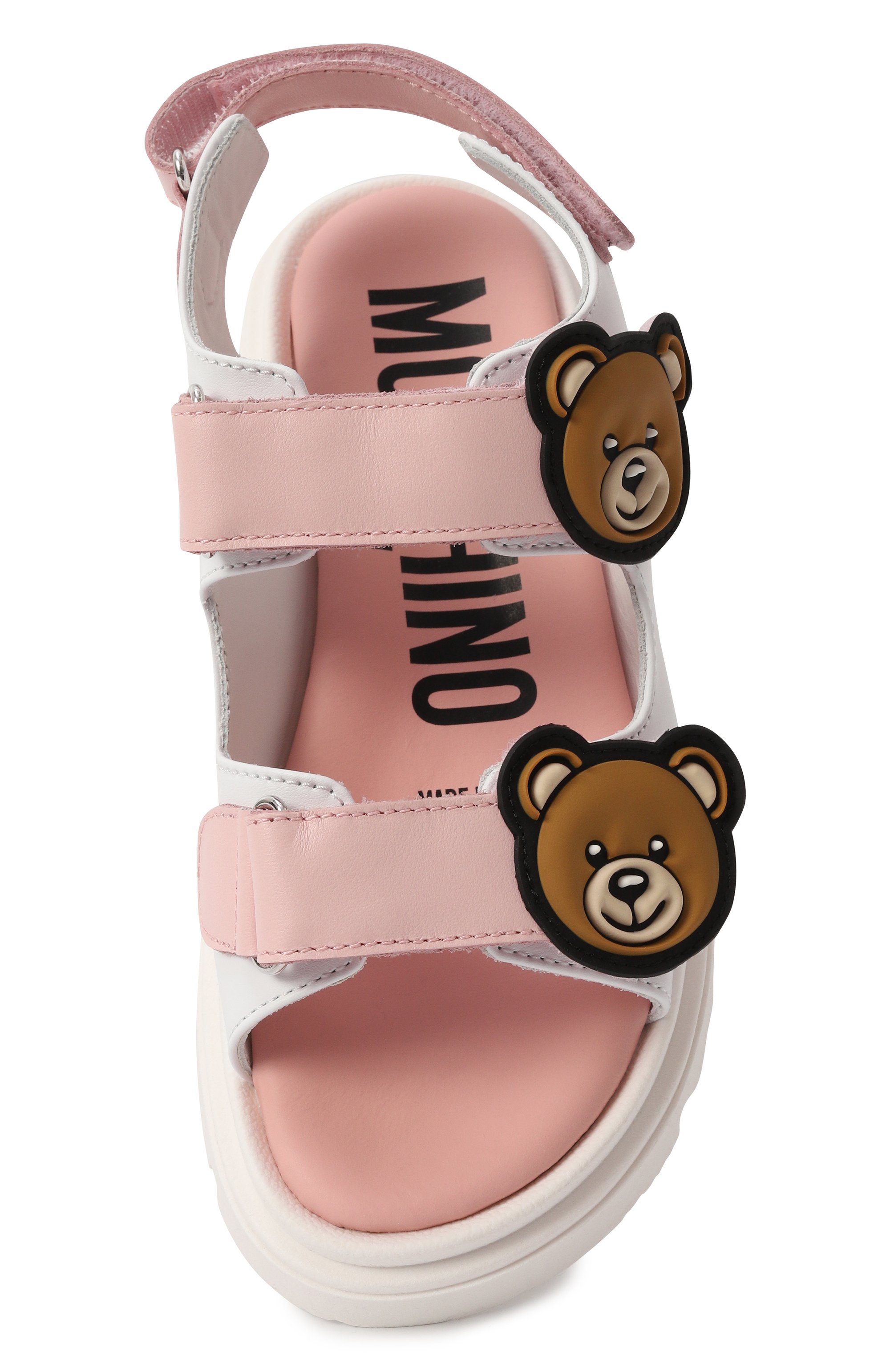 Кожаные сандалии MOSCHINO, арт. 80549/VAR4/28-35, фото 4