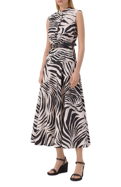 Кожаные босоножки GIANVITO ROSSI, арт. G32758.85RIC.NC0NENE, фото 3