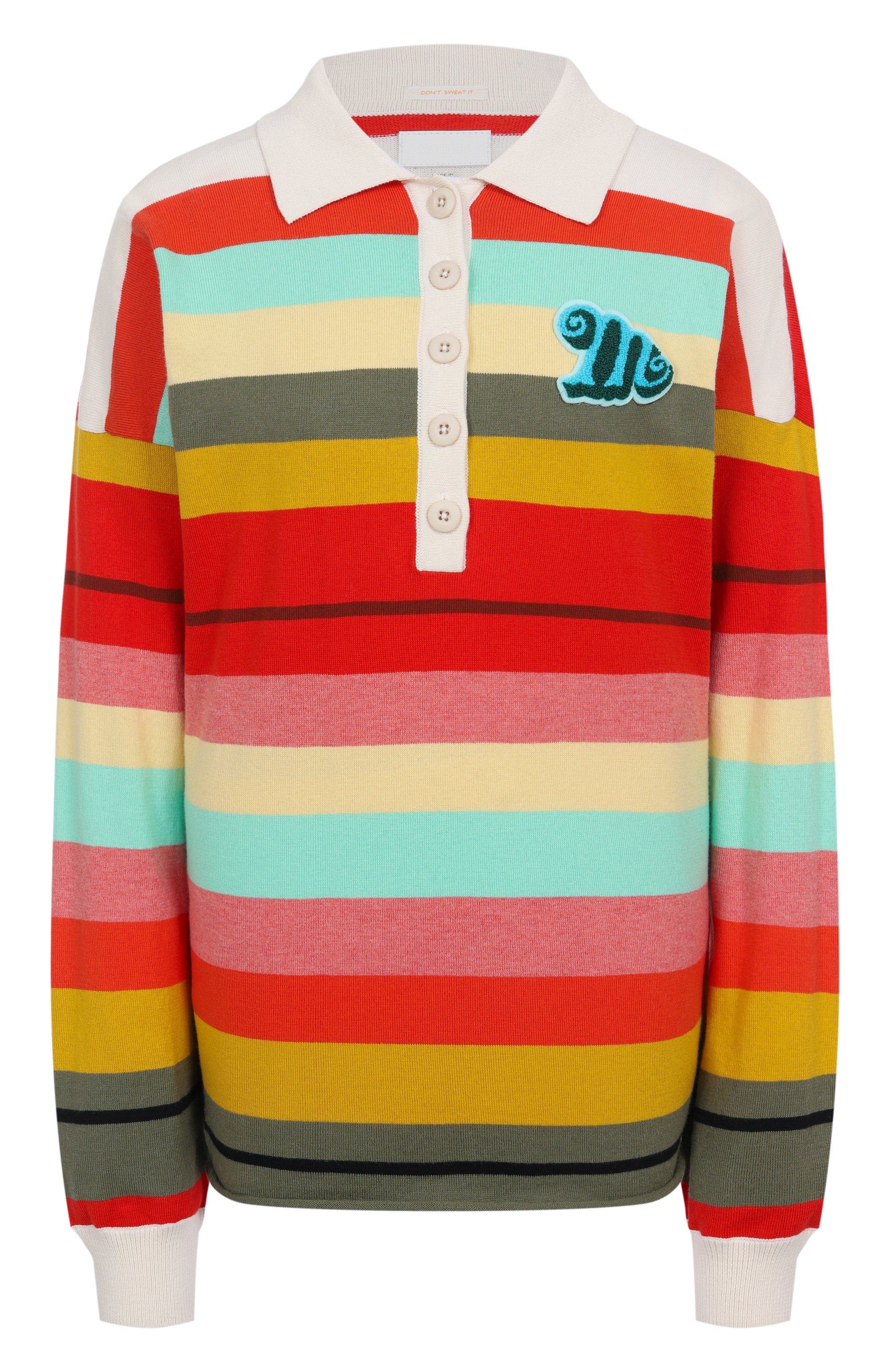 Хлопковое поло MOTHER, арт. 81966-1665, фото 1