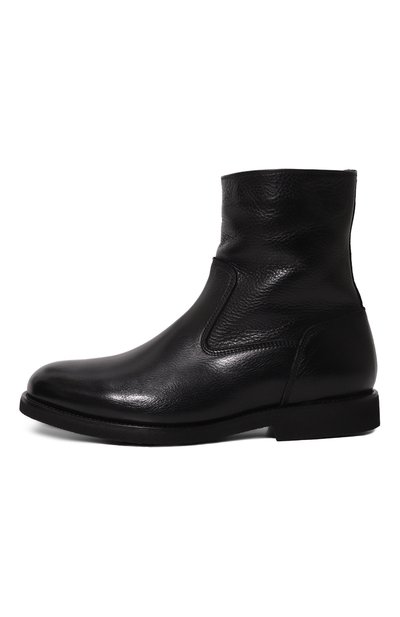 Кожаные сапоги KITON, арт. USSA193N0112401, фото 4