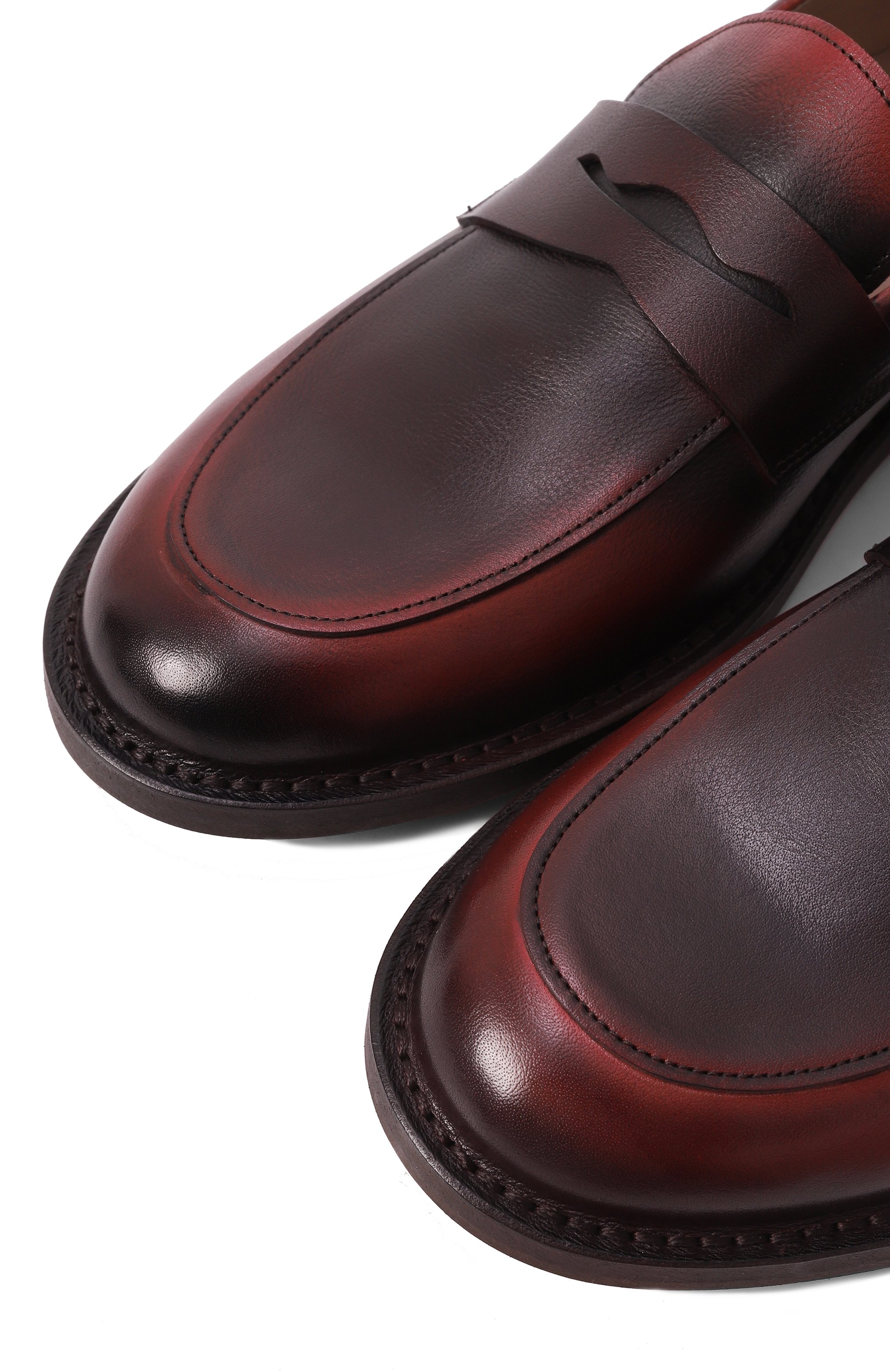 Кожаные пенни-лоферы PANTANETTI, арт. 18546F, фото 7