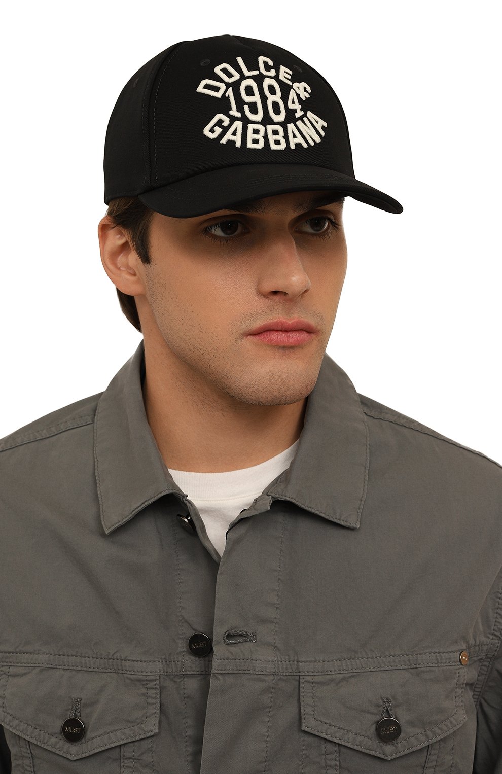 Хлопковая бейсболка DOLCE & GABBANA, арт. GH873Z/GI334, фото 2