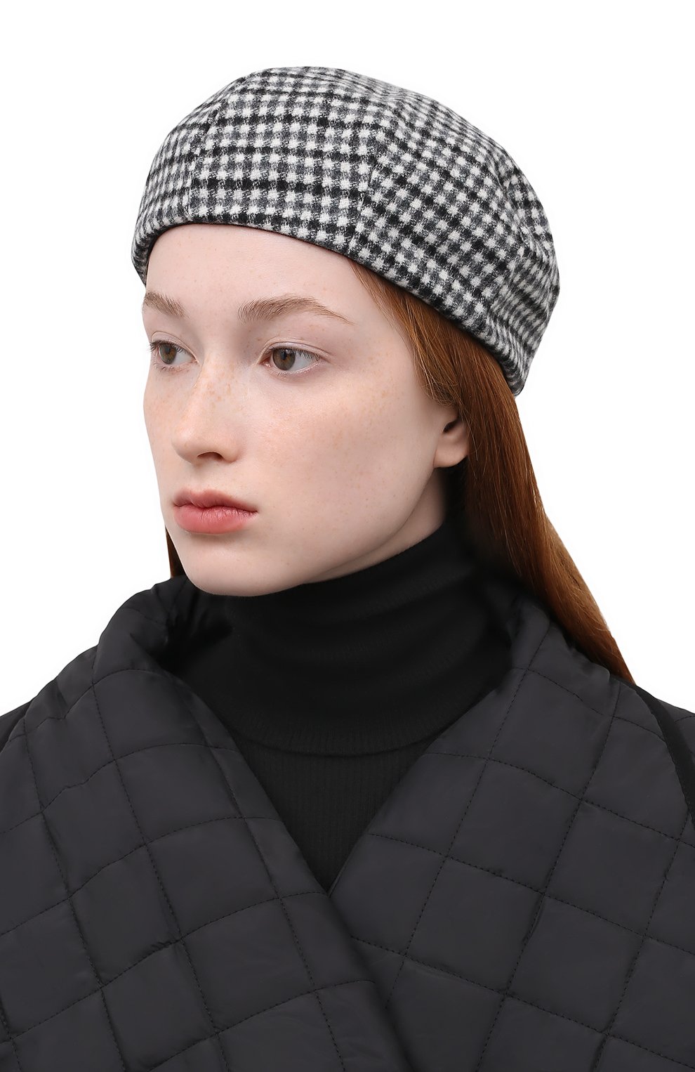 Шерстяной берет EMPORIO ARMANI, арт. 637619/1A405, фото 2