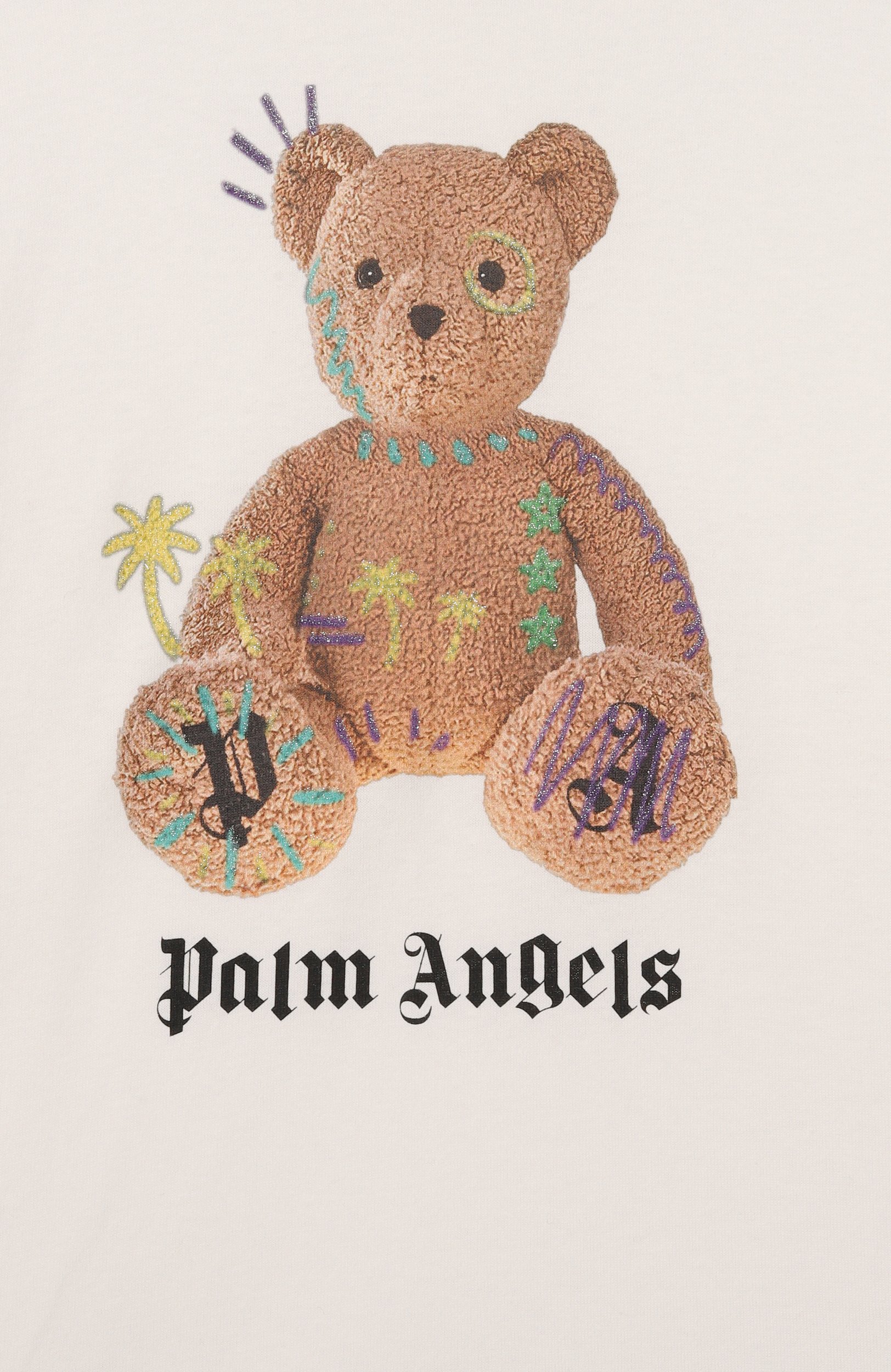 Хлопковая футболка PALM ANGELS, арт. F6PAJGTH079, фото 3