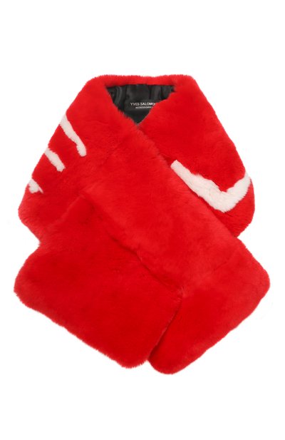 Шарф из меха кролика YVES SALOMON, арт. 20EAA100XXREXX, фото 1