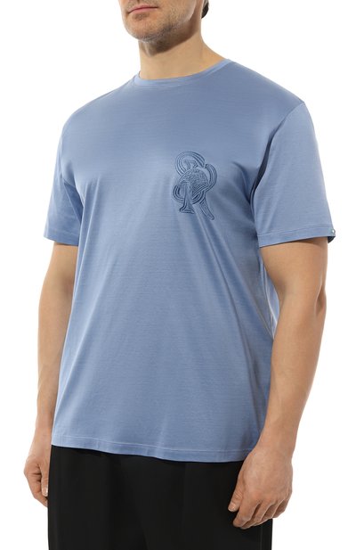 Хлопковая футболка  STEFANO RICCI, арт. MNH4103000/TE0001, фото 3