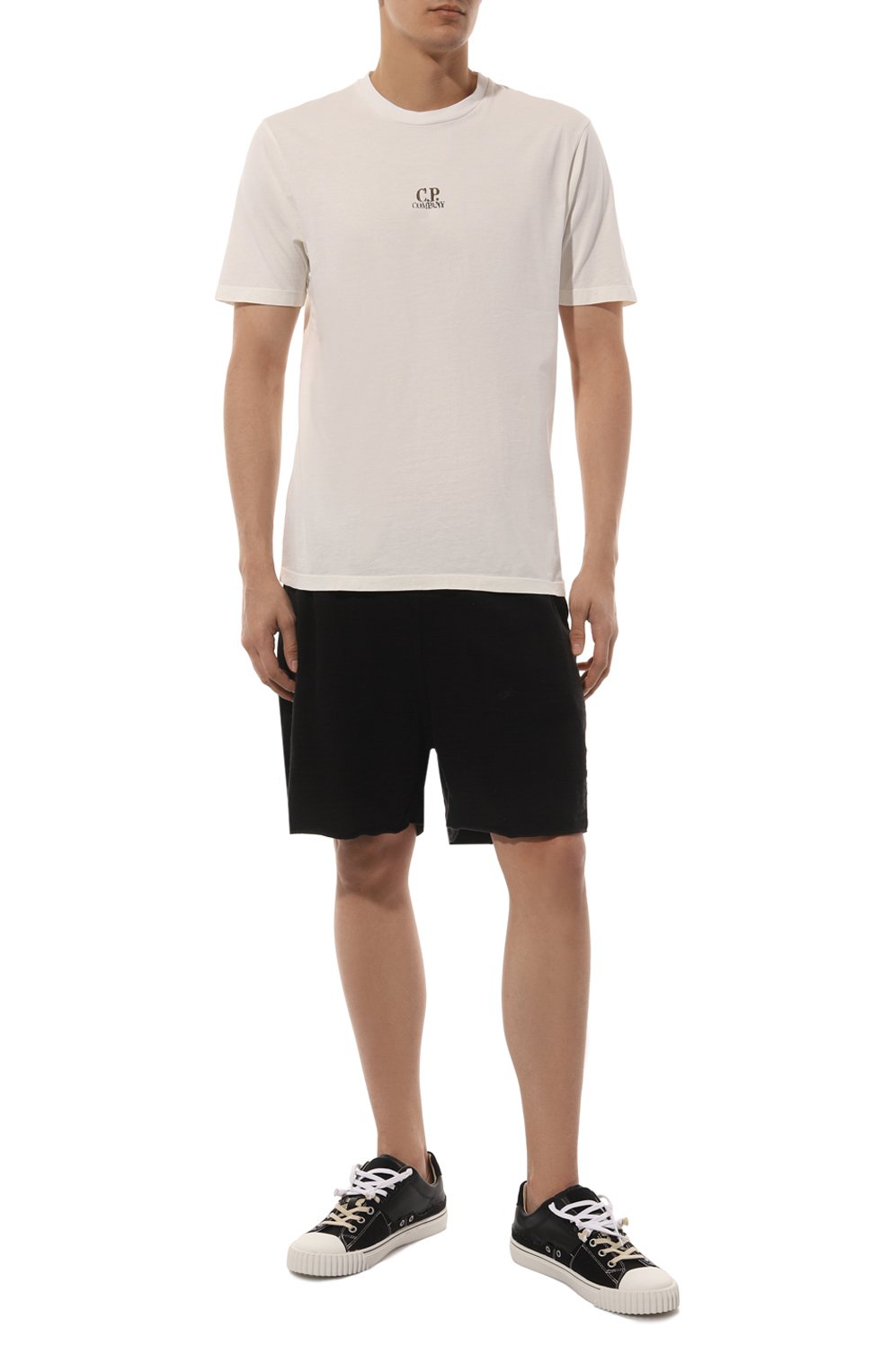 Хлопковая футболка C.P. COMPANY, арт. 16CMTS288A005431G, фото 2