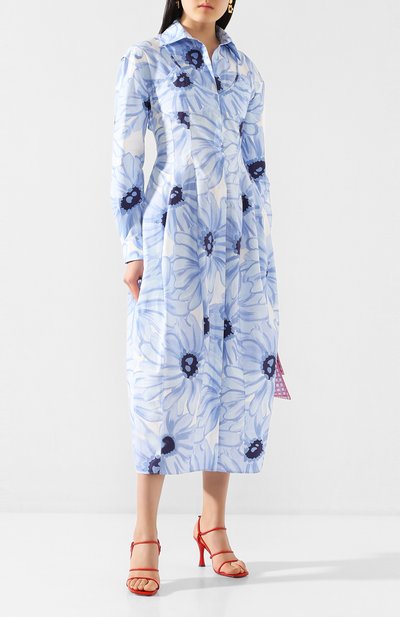 Хлопковое платье JACQUEMUS, арт. 201DR12/2134E, фото 2