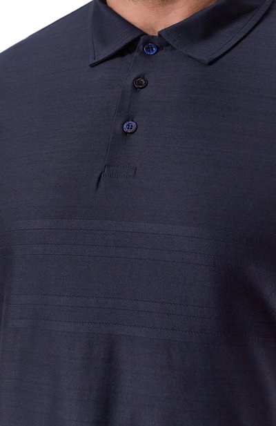 Хлопковое поло CANALI, арт. T0238B/MJ02242, фото 5