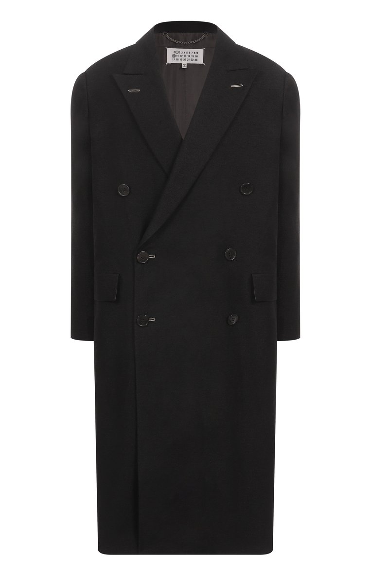 Пальто изо льна и шерсти MAISON MARGIELA, арт. S51AA0357/M35360, фото 1