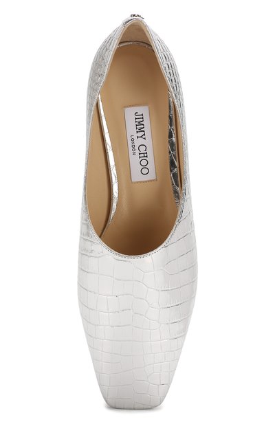 Кожаные балетки joselyn JIMMY CHOO, арт. J0SELYN FLAT/MIJ, фото 5