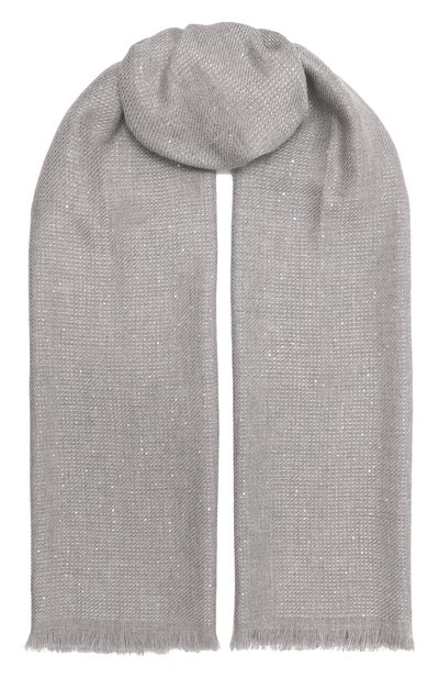 Шерстяной шарф LORENA ANTONIAZZI, арт. A24300SP08A/9999, фото 1