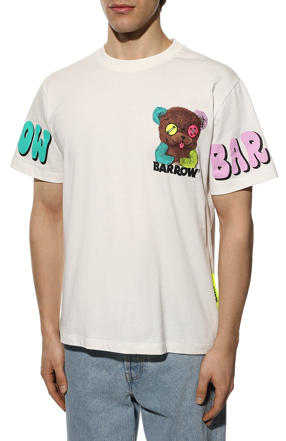 Хлопковая футболка BARROW, арт. 031362, фото 3