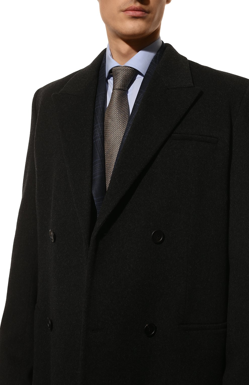 Галстук изо льна и шелка BRIONI, арт. 062I00/P1456, фото 2