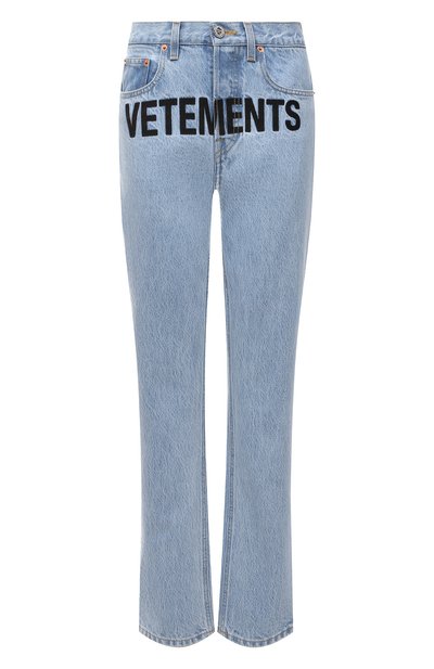 Женские джинсы VETEMENTS, арт. WE52PA500N 2802/LIGHT BLUE