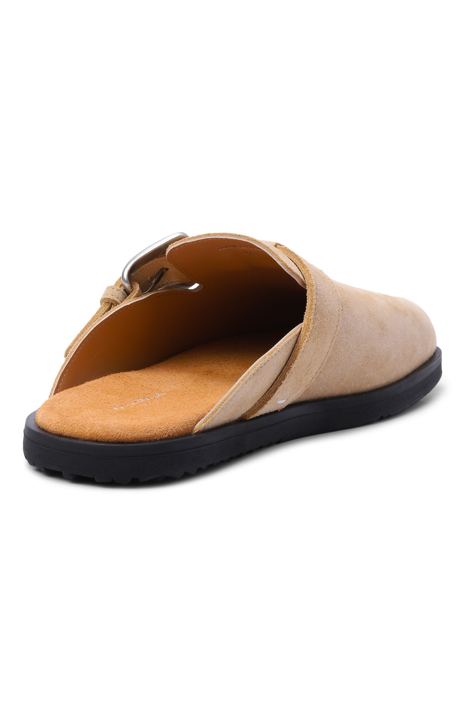 Замшевые сабо tabi MAISON MARGIELA бежевого цвета по цене 132000 руб., арт. S58WP0316/P9026, фото 5 Замшевые сабо tabi MAISON MARGIELA, арт. S58WP0316/P9026, фото 5