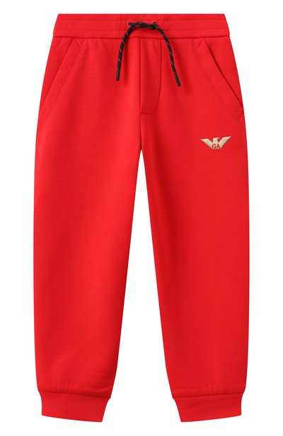 Хлопковые джоггеры EMPORIO ARMANI, арт. EB000263/AF10126