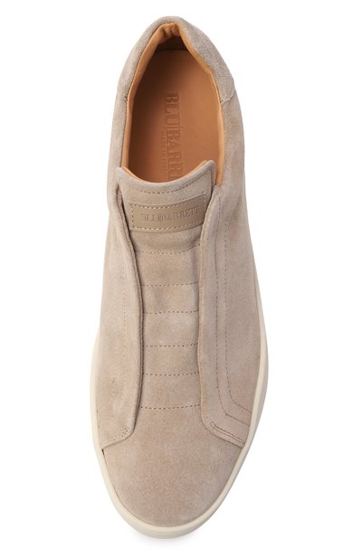 Замшевые кеды BLU BARRETT бежевого цвета по цене 53550 руб., арт. CLI0-13506.14/0TTERPR00F REV, фото 5 Замшевые кеды BLU BARRETT, арт. CLI0-13506.14/0TTERPR00F REV, фото 5