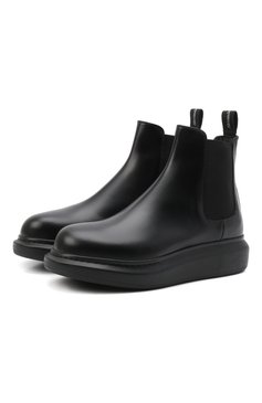 Женские кожаные челси xl sole ALEXANDER MCQUEEN черного цвета, арт. 586398/WHX52 | Фото 1 (Подошва: Платформа; Материал внутренний: Натуральная кожа; Материал сплава: Проставлено, Проверено; Материал утеплителя: Без утеплителя; Женское Кросс-КТ: Челси-ботинки; Статус проверки: Проверено, Проверена категория; Драгоценные камни: Проставлено)