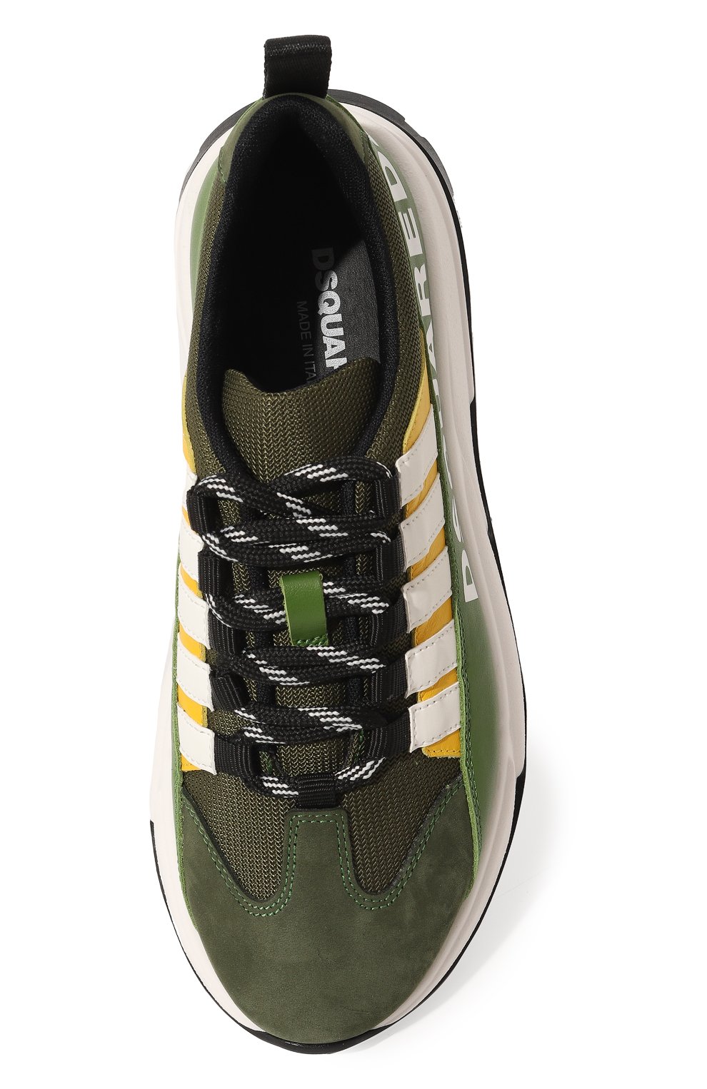 Комбинированные кроссовки DSQUARED2, арт. 73670/36-40, фото 4