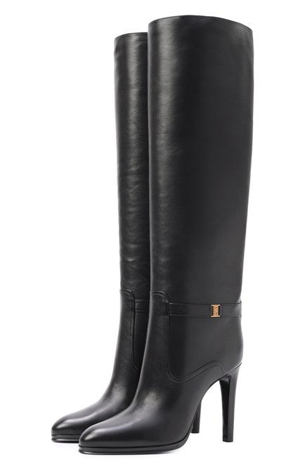 Женские кожаные сапоги diane SAINT LAURENT, арт. 743797/25V00