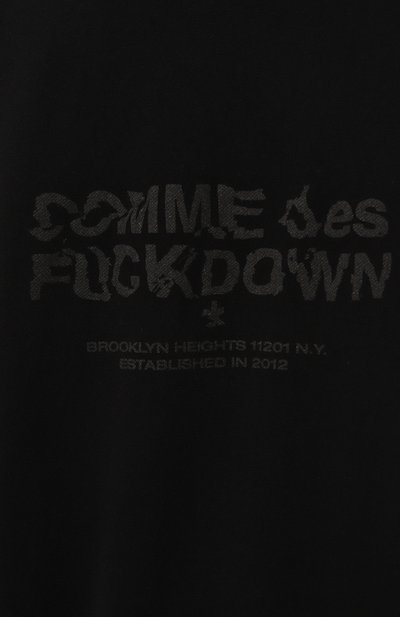 Хлопковый свитшот COMME DES FUCKDOWN, арт. CFABW01185, фото 5