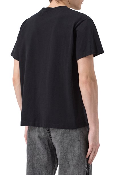 Хлопковая футболка MM6, арт. SH0GC0046/S24312, фото 4