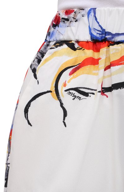 Хлопковые шорты MSGM разноцветного цвета по цене 21050 руб., арт. 3042MDB103 217350, фото 5 Хлопковые шорты MSGM, арт. 3042MDB103 217350, фото 5