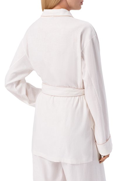 Блузка изо льна и вискозы EDOMO, арт. B003107SS25, фото 4