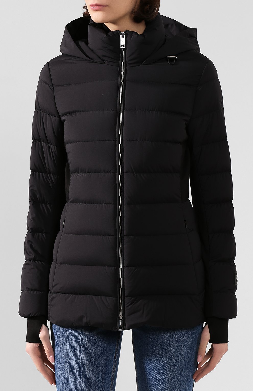 Пуховая куртка newbridge short BURBERRY черного цвета по цене 116500 руб., арт. 8018558, фото 3 Пуховая куртка newbridge short BURBERRY, арт. 8018558, фото 3