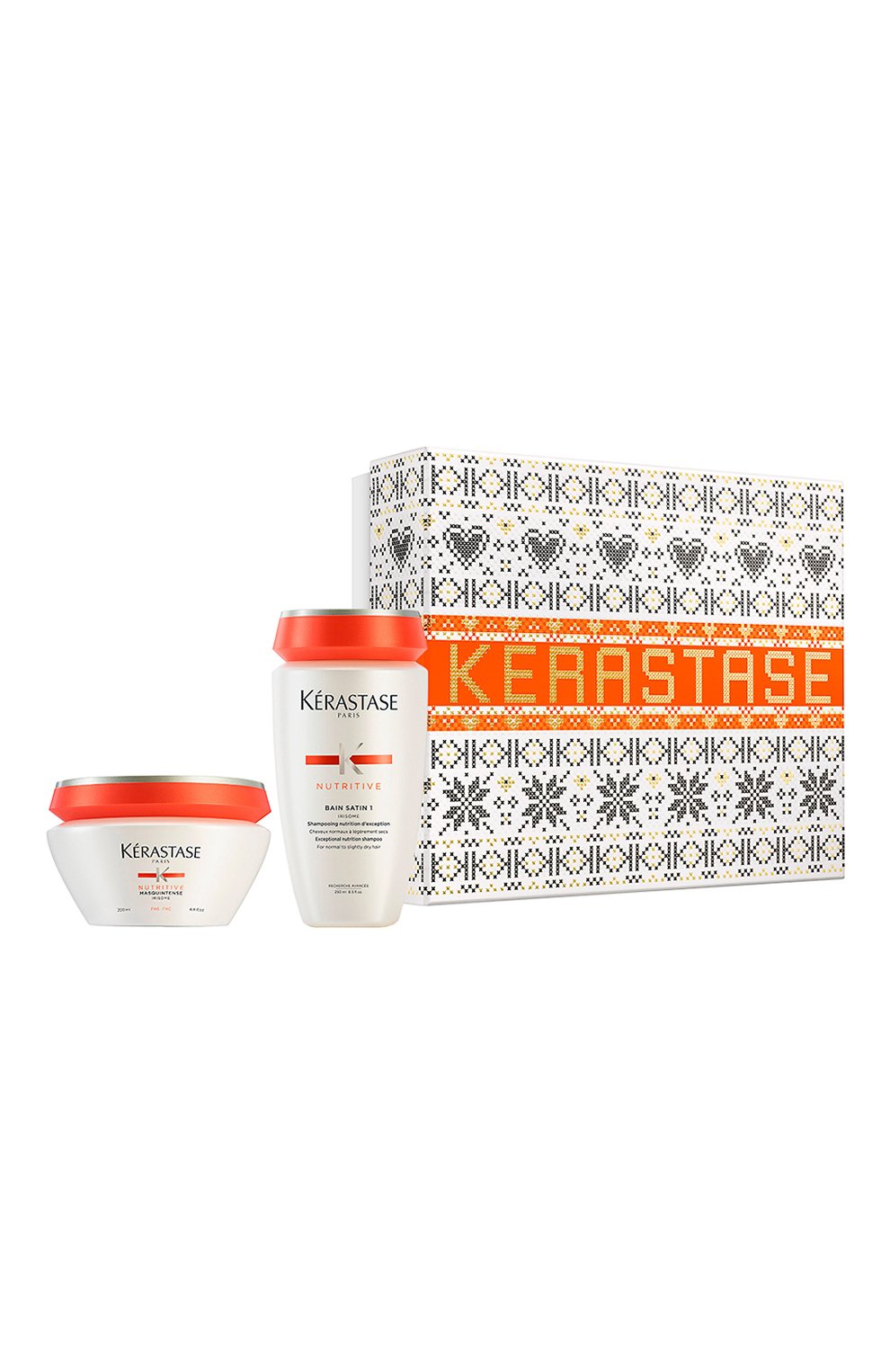 Набор nutritive для питания волос (250+200ml) KERASTASE бесцветного цвета по цене 5570 руб., арт. 4690214786973, фото 1 Набор nutritive для питания волос (250+200ml) KERASTASE, арт. 4690214786973, фото 1