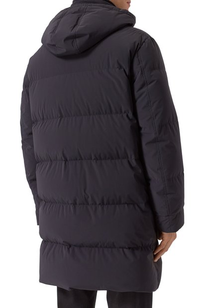 Пуховик BRUNELLO CUCINELLI темно-синего цвета по цене 779500 руб., арт. MM4911827, фото 4 Пуховик BRUNELLO CUCINELLI, арт. MM4911827, фото 4