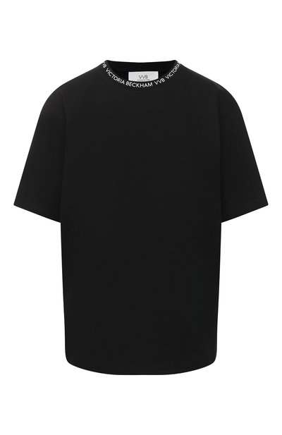 Женская хлопковая футболка VICTORIA, VICTORIA BECKHAM, арт. 2320JTS001762A