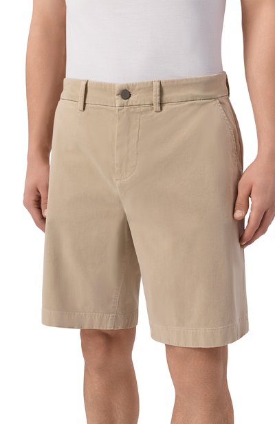 Хлопковые шорты 7 FOR ALL MANKIND бежевого цвета по цене 22300 руб., арт. 7TI70E45-3A3, фото 3 Хлопковые шорты 7 FOR ALL MANKIND, арт. 7TI70E45-3A3, фото 3