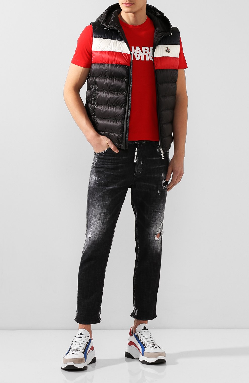 Хлопковая футболка DSQUARED2, арт. S74GD0635/S22427, фото 2